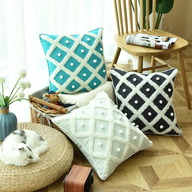 Elegant Home Tufted Cushion