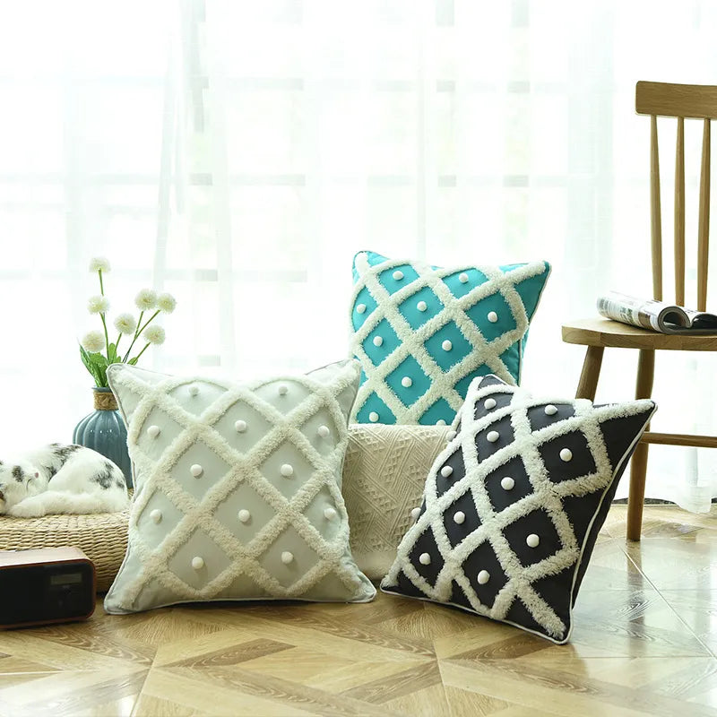 Elegant Home Tufted Cushion