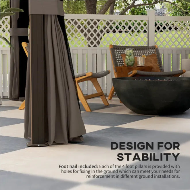 Arbecue And Cooking Pergola